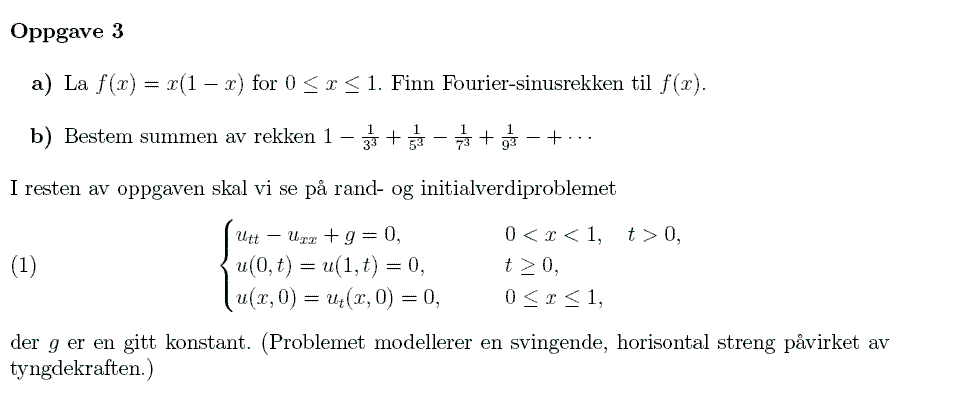Examensoppgave